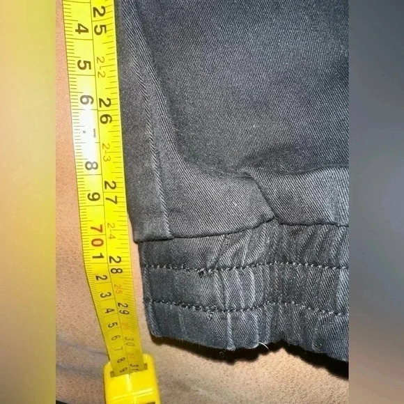 Sun + Stone Men's Black Articulated Drawstring Jogger Pants Size XL 30” Inseam - Picture 5 of 9